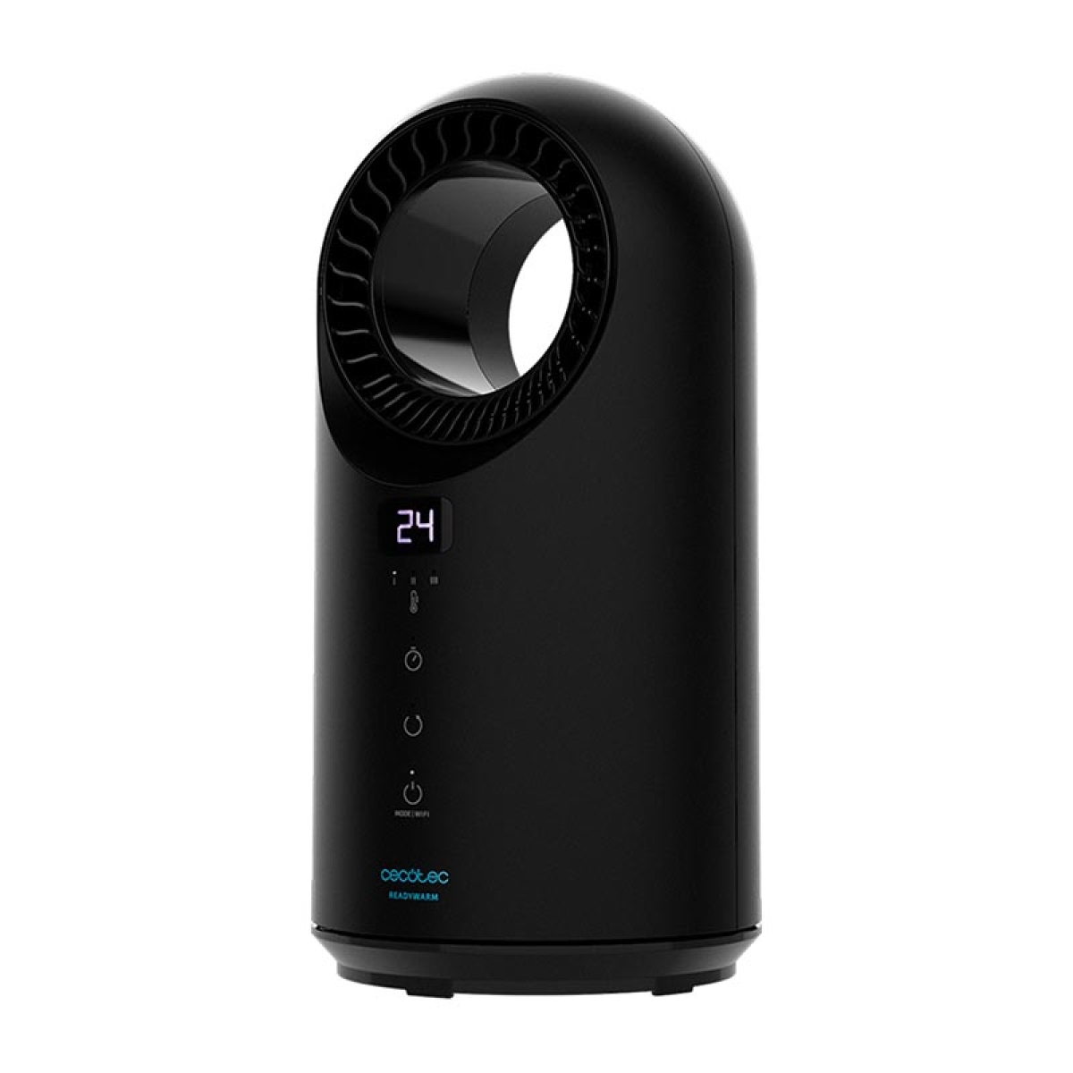 Cecotec ReadyWarm 8400 Bladeless Connected 05371 Ανεμιστήρας Χωρίς Πτερύγια με Θέρμανση Μαύρος - Image 2