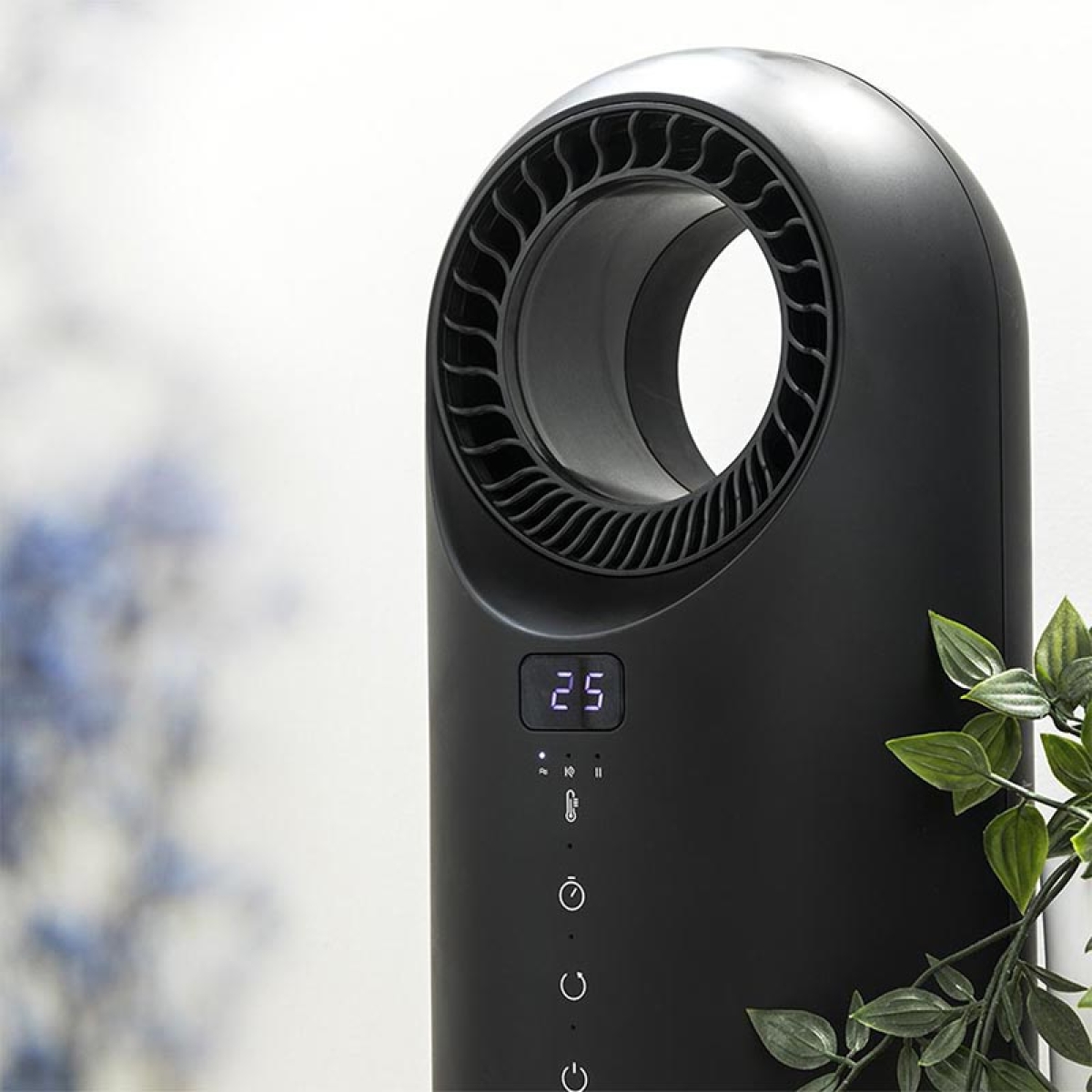 Cecotec ReadyWarm 8400 Bladeless Connected 05371 Ανεμιστήρας Χωρίς Πτερύγια με Θέρμανση Μαύρος - Image 5