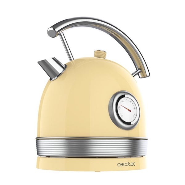 Cecotec ThermoSense 420 Vintage 01484 Ηλεκτρικός Βραστήρας Κίτρινος