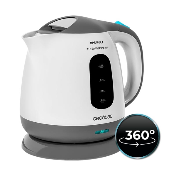 Cecotec ThermoSense 120 01517 Ηλεκτρικός Βραστήρας Λευκός