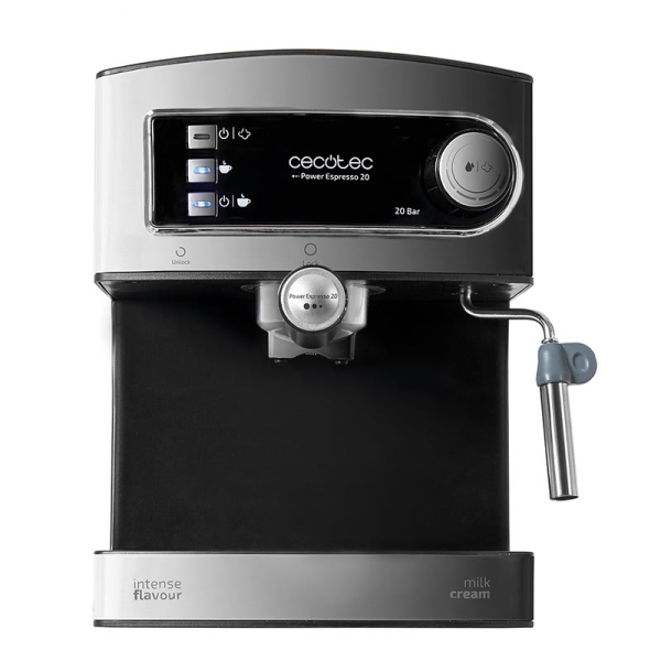 Cecotec Power Espresso 01503 Μηχανή Espresso 20 Bar Ασημί