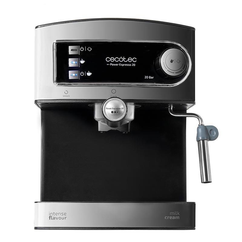 Cecotec Power Espresso 01503 Μηχανή Espresso 20 Bar Ασημί