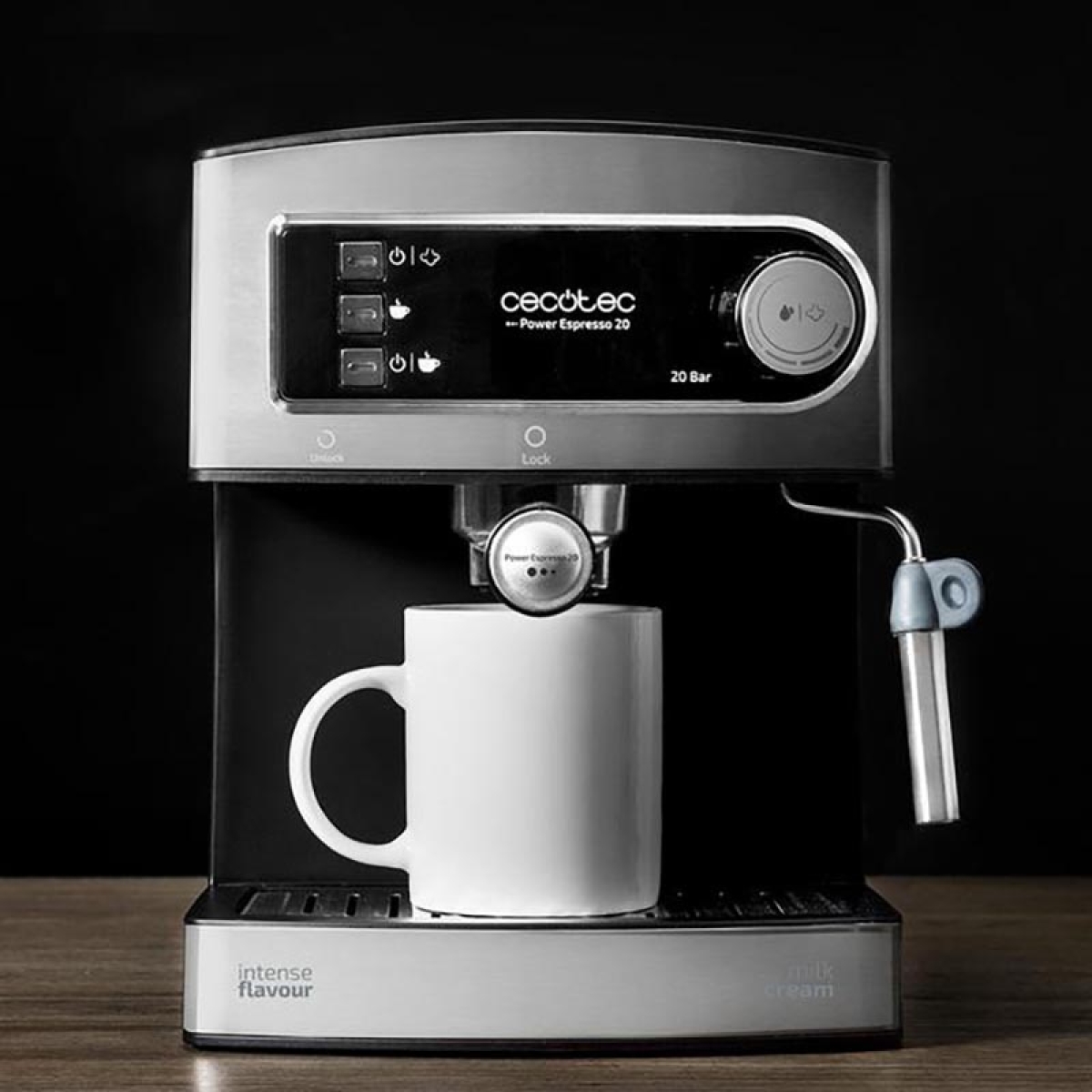 Cecotec Power Espresso 01503 Μηχανή Espresso 20 Bar Ασημί - Image 2