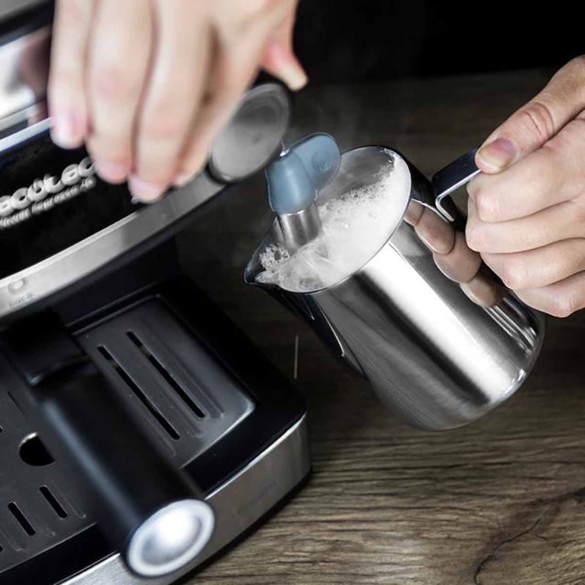 Cecotec Power Espresso 01503 Μηχανή Espresso 20 Bar Ασημί - Image 6