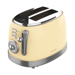 Cecotec Toast and Taste 800 Vintage Light Yellow 03210 Φρυγανιέρα Κίτρινη