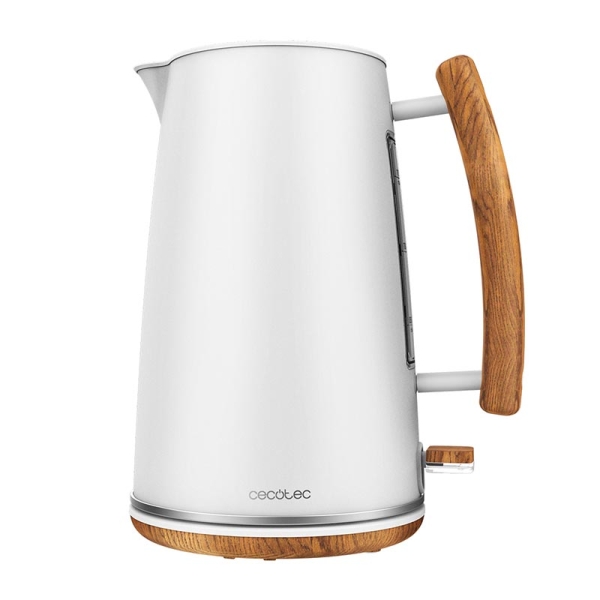 Cecotec ThermoSense 400 White Woody 01480 Ηλεκτρικός Βραστήρας Λευκός