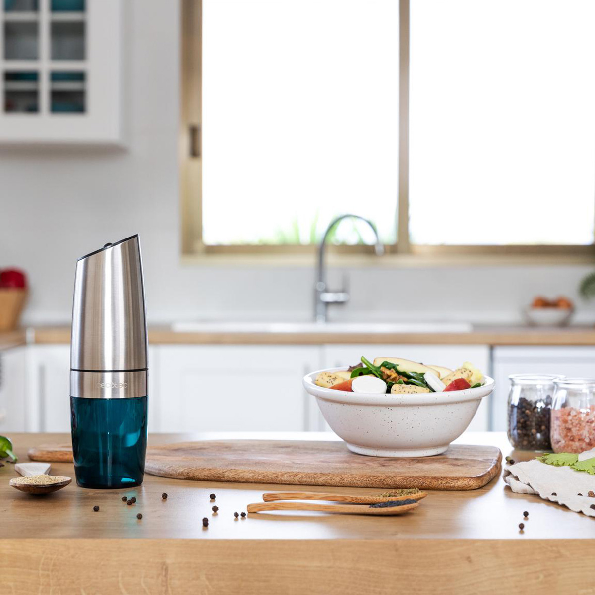 Cecotec InstantMill Gravity 04282 Ηλεκτρικός Μύλος Μπαχαρικών Ασημί - Image 3