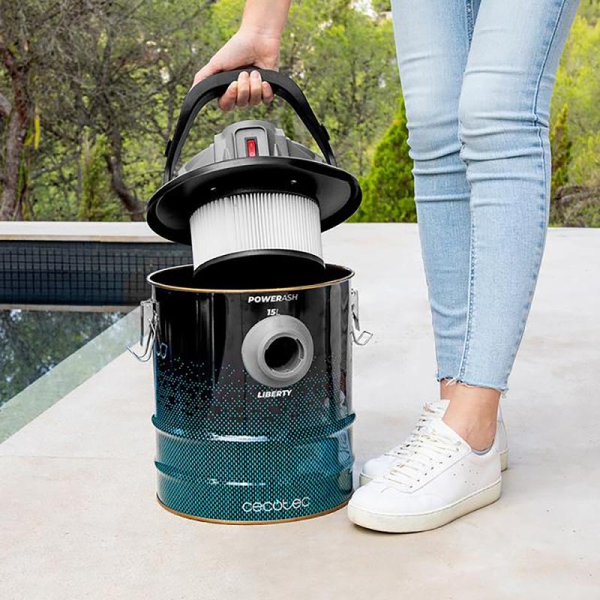 Cecotec Conga Ash 7000 Liberty 08599 Σκούπα Στάχτης Μαύρη - Image 5