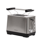 Cecotec BigToast Extra Double 03084 Τοστιέρα Διπλή Ασημί