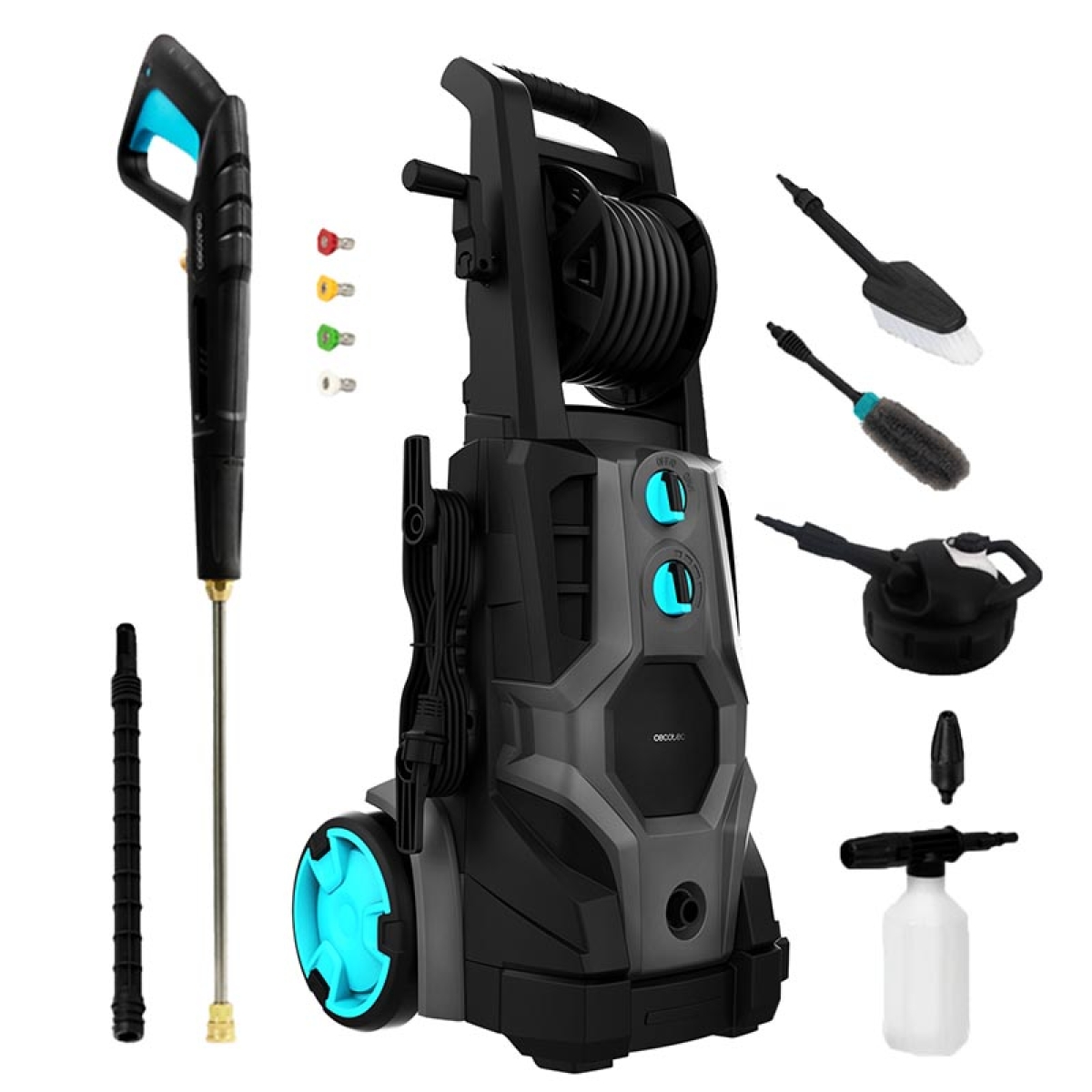 Cecotec HydroBoost 3200 TotalClean 08140 Πλυστικό Μηχάνημα Υψηλής Πίεσης Μαύρο - Image 2