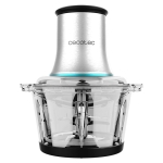 Cecotec ChopBeat 2000W Vindaloo Glass 04858 Πολυκόφτης με Γυάλινο Μπολ Ασημί
