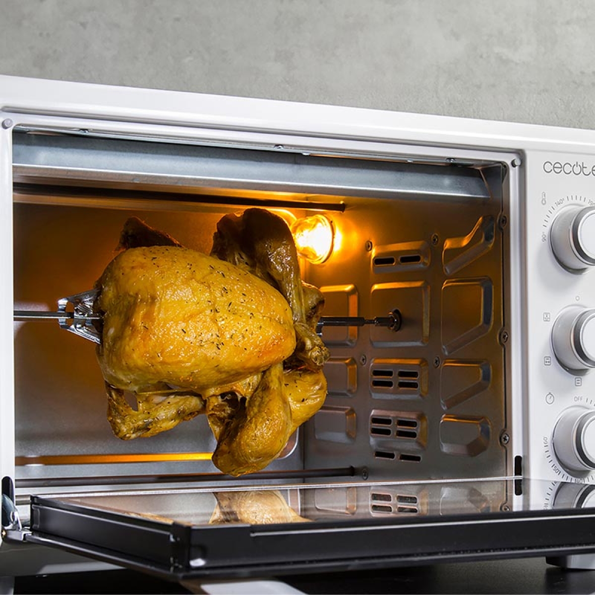 Cecotec Bake and Toast 3090 White Gyro 03814 Ηλεκτρικό Φουρνάκι Λευκό - Image 4