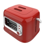 Cecotec RetroVision Red 08043 Φρυγανιέρα Ρετρό Κόκκινη