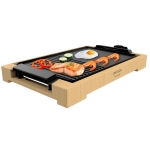 Cecotec Tasty and Grill 2000 Bamboo 03058 Ηλεκτρική Ψηστιέρα - Γκριλιέρα Καφέ - Image 2