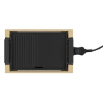 Cecotec Tasty and Grill 2000 Bamboo 03058 Ηλεκτρική Ψηστιέρα - Γκριλιέρα Καφέ - Image 3