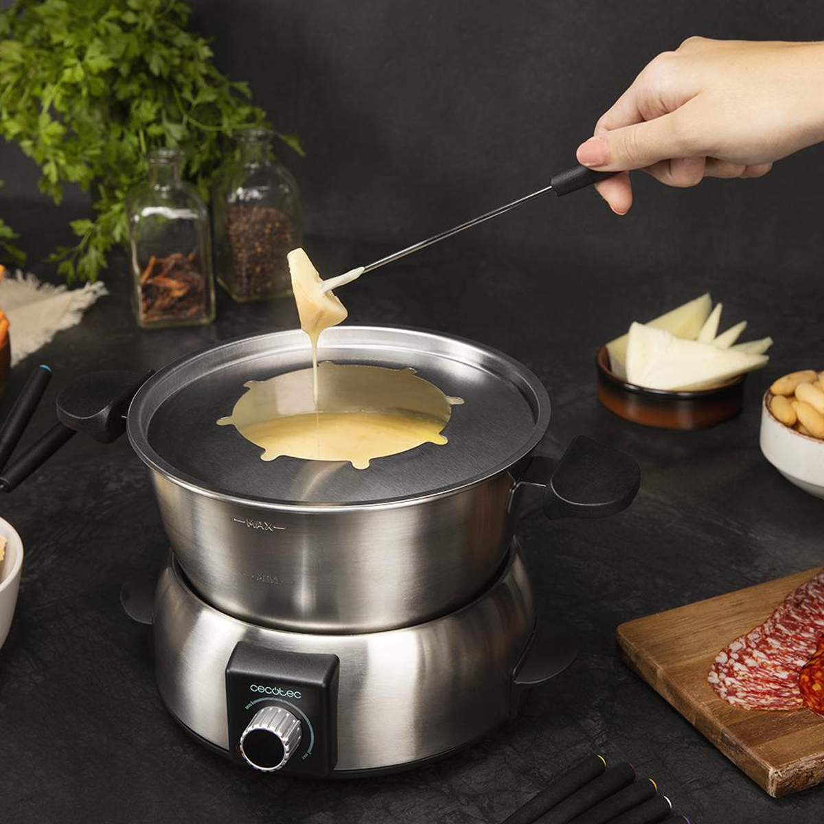 Cecotec Fun GourmetFondue 08018 Σετ Φοντύ Ασημί - Image 2