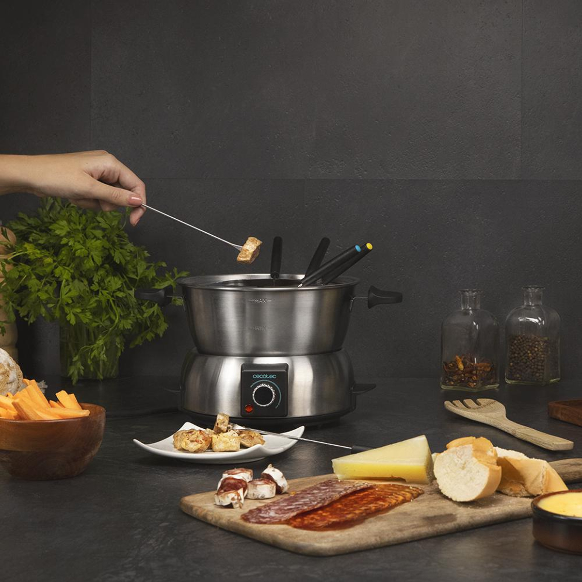 Cecotec Fun GourmetFondue 08018 Σετ Φοντύ Ασημί - Image 3