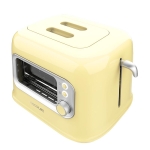 Cecotec RetroVision Yellow 08041 Φρυγανιέρα Ρετρό Κίτρινη
