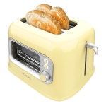 Cecotec RetroVision Yellow 08041 Φρυγανιέρα Ρετρό Κίτρινη - Image 2