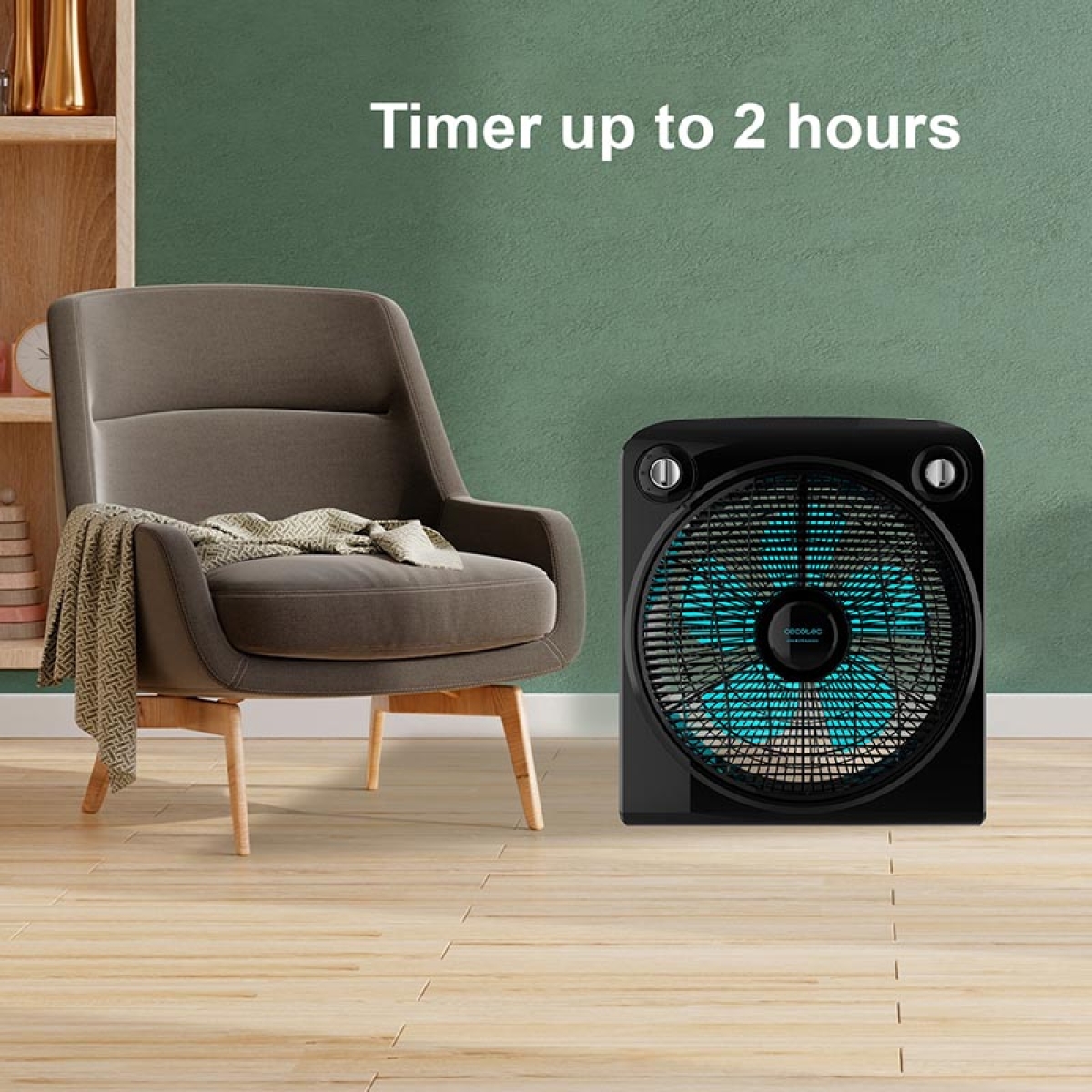 Cecotec EnergySilence 6000 Power 05929 Ανεμιστήρας Δαπέδου Μαύρος - Image 6