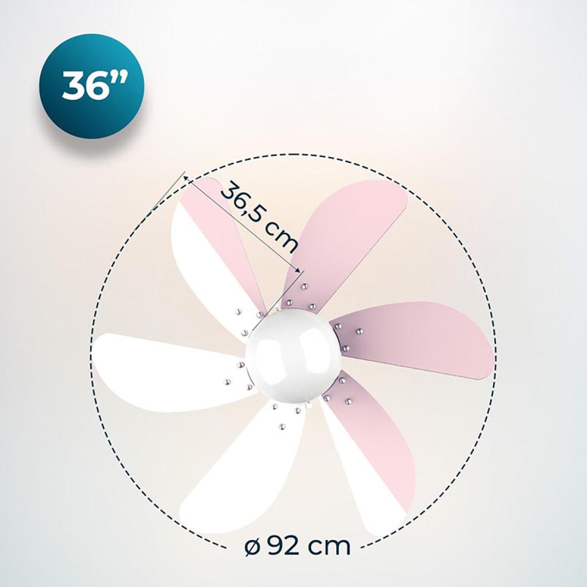 Cecotec EnergySilence Aero 3600 Vision Purple 05964 Ανεμιστήρας Οροφής Μωβ - Image 2
