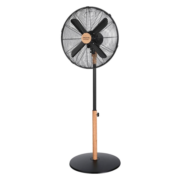 Cecotec EnergySilence 600 WoodStyle 08233 Ανεμιστήρας Δαπέδου Μαύρος