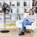 Cecotec EnergySilence 600 WoodStyle 08233 Ανεμιστήρας Δαπέδου Μαύρος - Image 5