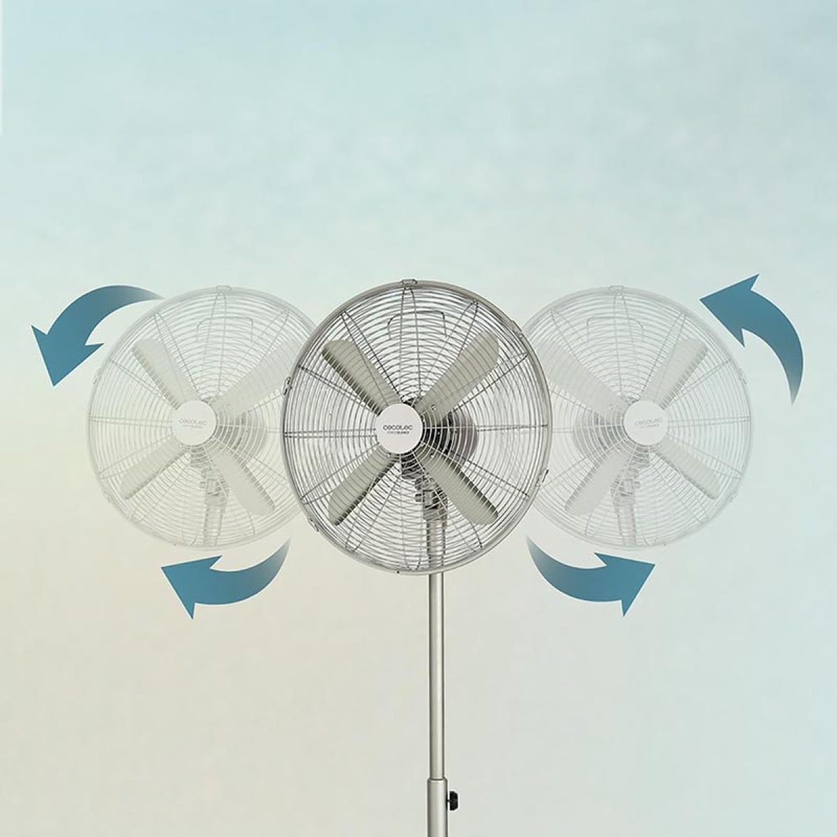 Cecotec EnergySilence 610 SteelStyle 08234 Ανεμιστήρας Δαπέδου Λευκός - Image 3