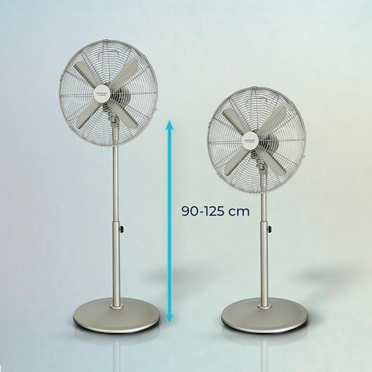 Cecotec EnergySilence 610 SteelStyle 08234 Ανεμιστήρας Δαπέδου Λευκός - Image 4