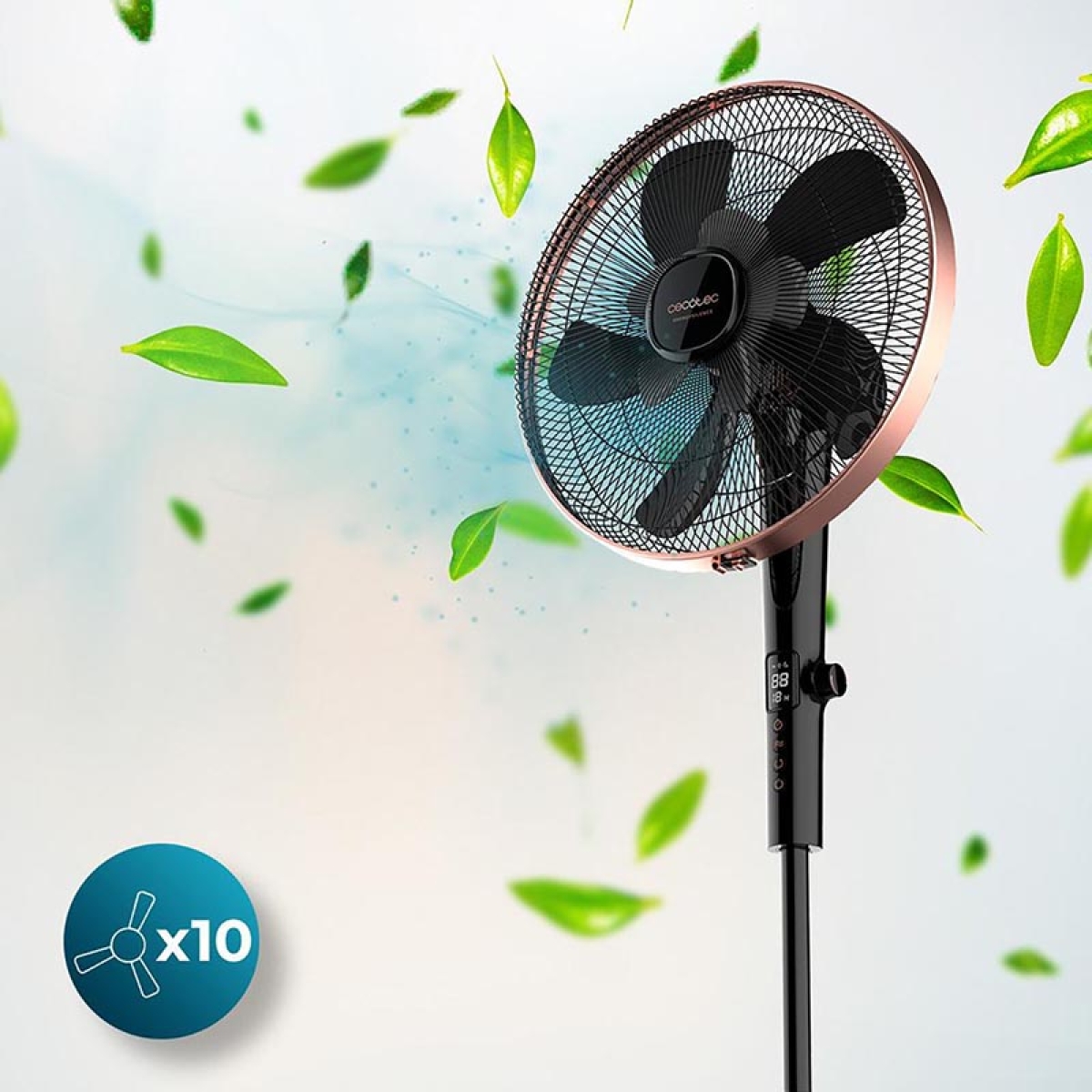 Cecotec EnergySilence 1040 SmartExtreme 05916 Ανεμιστήρας Δαπέδου Μαύρος - Image 3