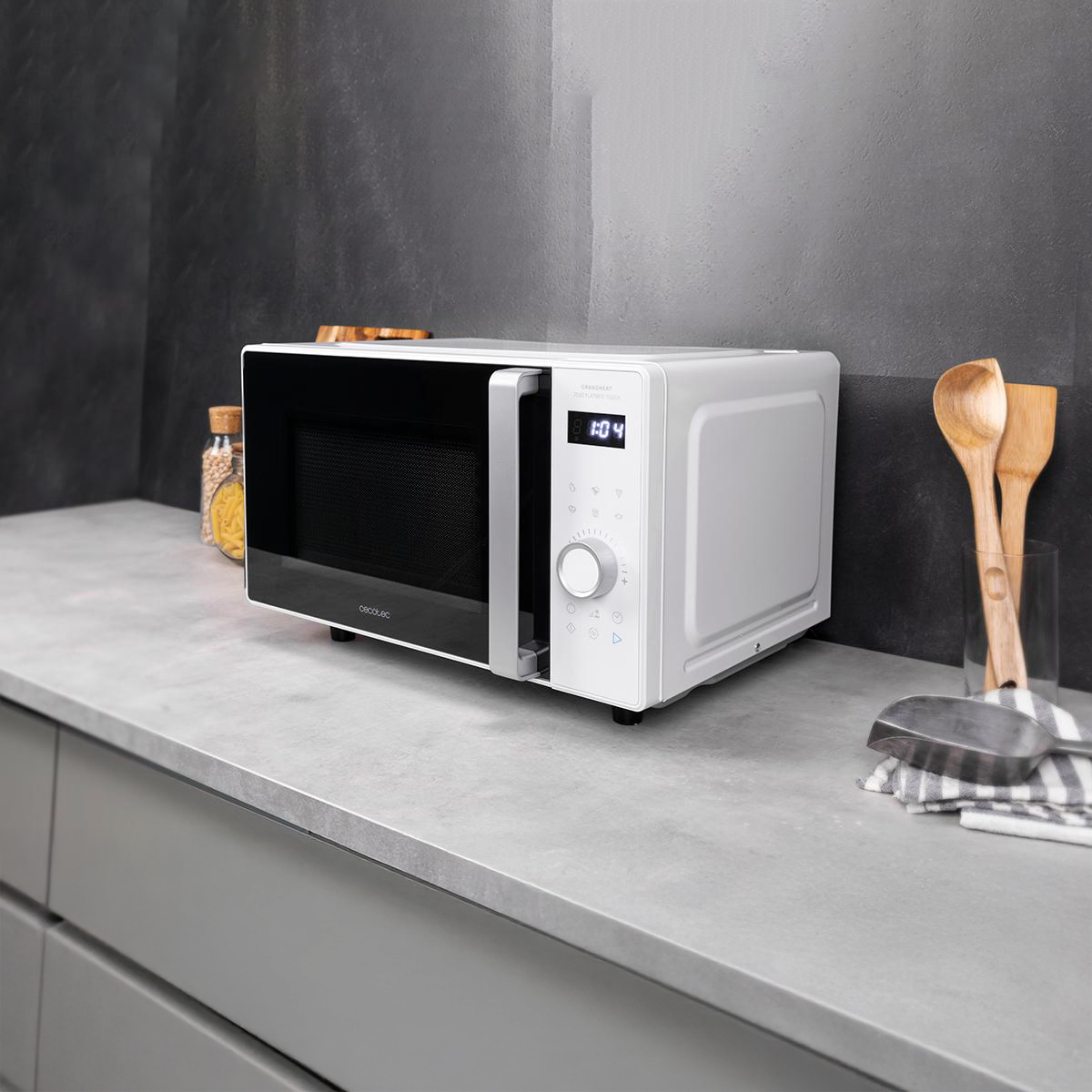 Cecotec GrandHeat 2500 Flatbed Touch White 01675 Φούρνος Μικροκυμάτων Λευκός - Image 4