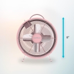 Cecotec EnergySilence 400 Retro Desk Pink 08210 Επιτραπέζιος Ανεμιστήρας Ροζ - Image 3