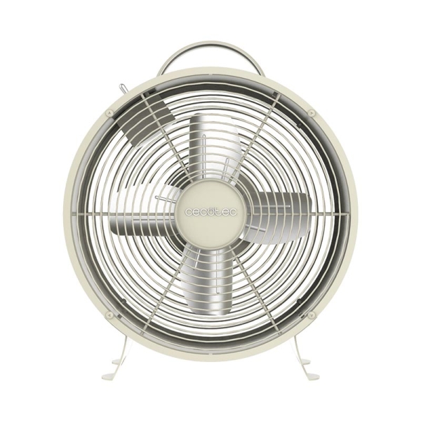 Cecotec EnergySilence 400 Retro Desk Beige 08211 Επιτραπέζιος Ανεμιστήρας Μπεζ
