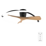 Cecotec EnergySilence Aero 5200 Light Design 08539 Ανεμιστήρας Οροφής με Φωτισμό Καφέ