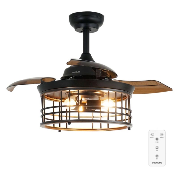 Cecotec EnergySilence Aero 3600 Invisible Metallic Style 08626 Ανεμιστήρας Οροφής Καφέ