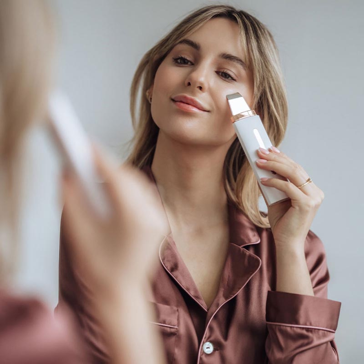 BEAUTIFLY - B-SCRUB PRO SLIM - λευκό ματ, ροζ χρυσό - Image 4