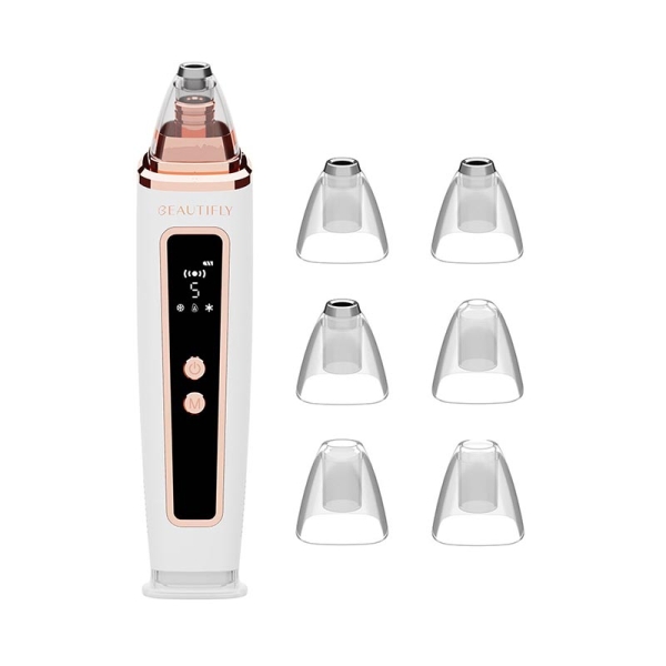 Beautifly B-Derma Ice Συσκευή Περιποίησης Προσώπου με Ψυχρή Θεραπεία Λευκή