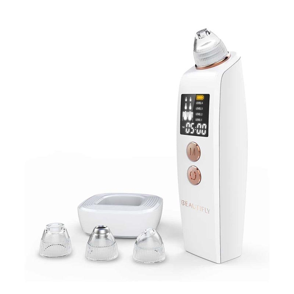 Beautifly B-Derma Pro Συσκευή Δερμοαπόξεσης & Βαθύ Καθαρισμού Προσώπου Λευκή - Image 3