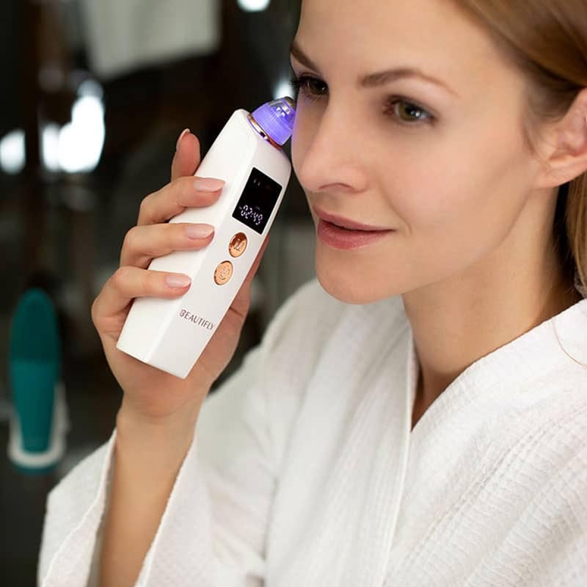 Beautifly B-Derma Pro Συσκευή Δερμοαπόξεσης & Βαθύ Καθαρισμού Προσώπου Λευκή - Image 5