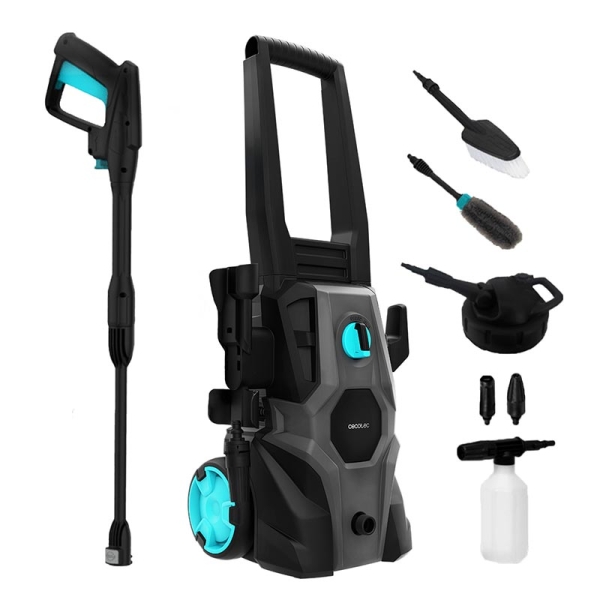 Cecotec HydroBoost 1600 Car and Garden 08137 Πλυστικό Μηχάνημα Υψηλής Πίεσης Μαύρο