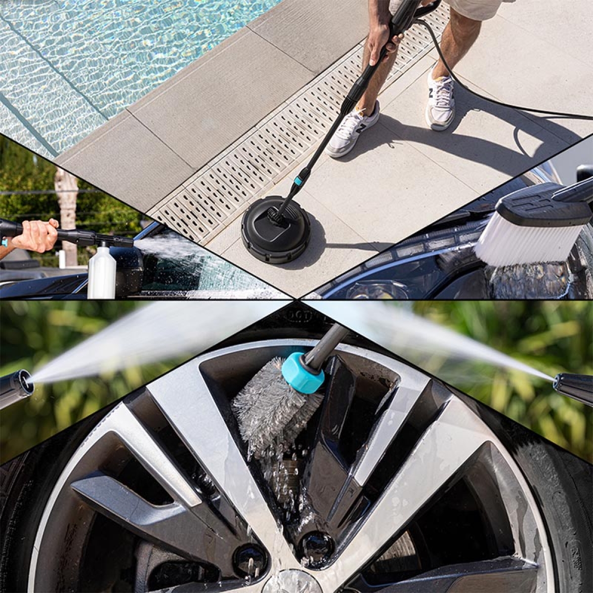 Cecotec HydroBoost 1600 Car and Garden 08137 Πλυστικό Μηχάνημα Υψηλής Πίεσης Μαύρο - Image 3