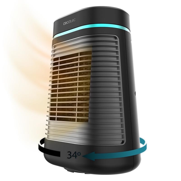 Cecotec ReadyWarm 1550 Max Ceramic Rotate Smart Black 08291 Κεραμικό Αερόθερμο Μαύρο