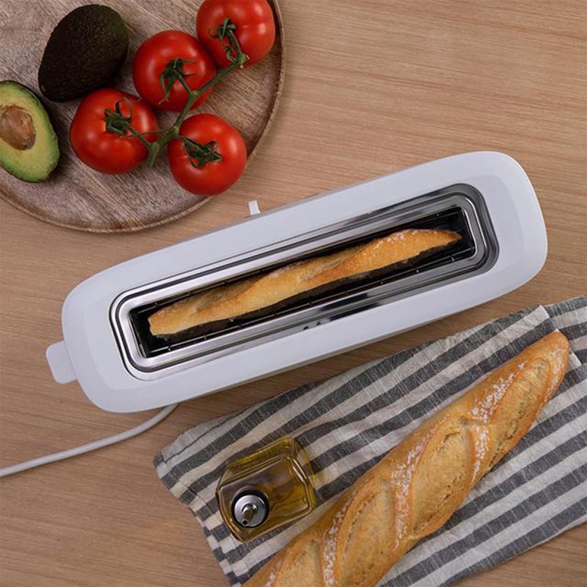 Cecotec Toast and Taste 10000 Extra White 03189 Φρυγανιέρα Λευκή - Image 3