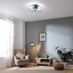 Cecotec EnergySilence Lampaero 650 Iron Design 08639 Ανεμιστήρας Οροφής με Φωτισμό Μαύρος - Image 2