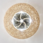 Cecotec EnergySilence Lampaero 600 Natural Wicker 08642 Ανεμιστήρας Οροφής με Φωτισμό/Μπεζ - Image 3