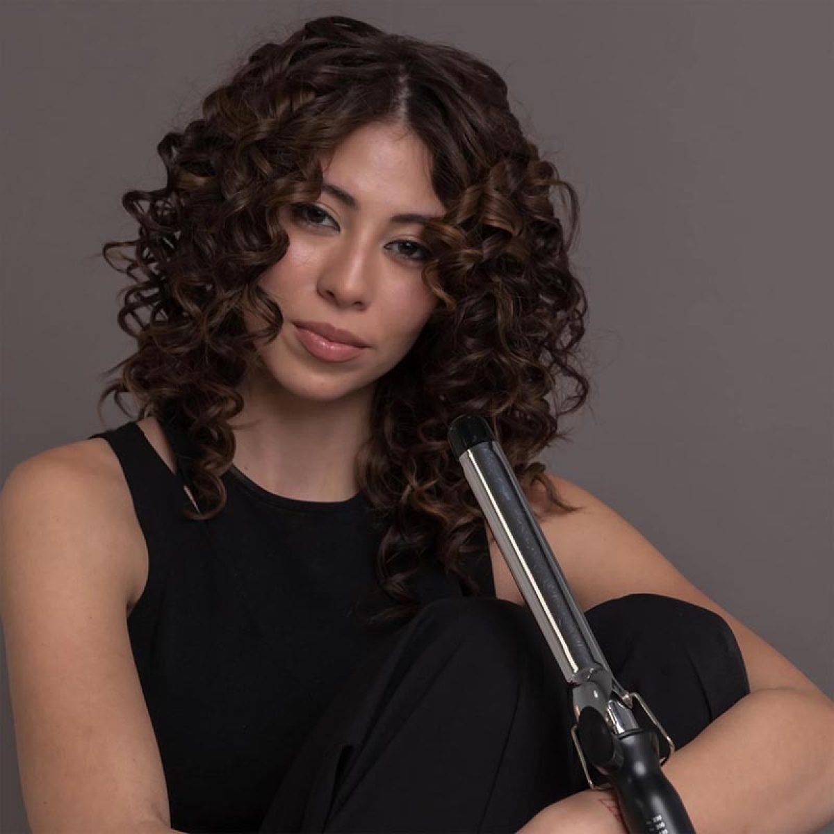 GAMA Salon Curl 32mm Ψαλίδι για Μπούκλες Μαλλιών Μαύρο - Image 4