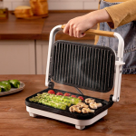 CECOTEC - ROCK’NGRILL 1300 WOOD W 03496 - Λευκό - Image 2