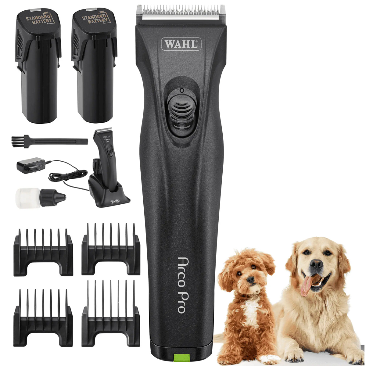 Wahl Pet ArcoPro 1876-0472 Επαναφορτιζόμενη Κουρευτική Μηχανή Κατοικιδίων Μαύρη - Image 6