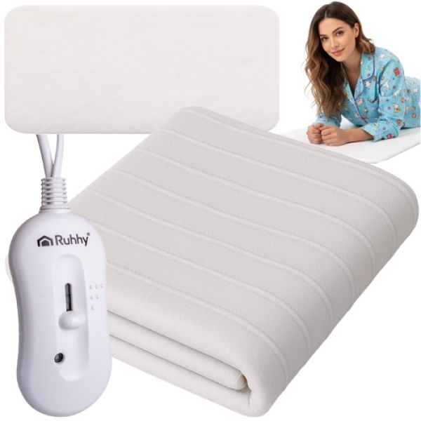 Ηλεκτρική Κουβέρτα/Υπόστρωμα 65W 190x80 Λευκή 00026200