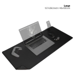 DELTAHUB Gaming Deskpad Large Μαύρο GDP-L-D